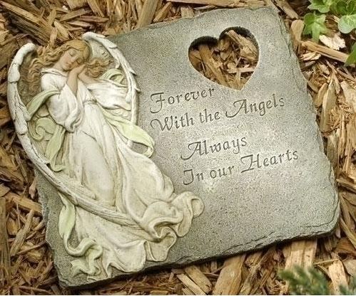 Angel Memorial Stepping Stone – FLOWERS BY DICK & SON INC, Akron OH