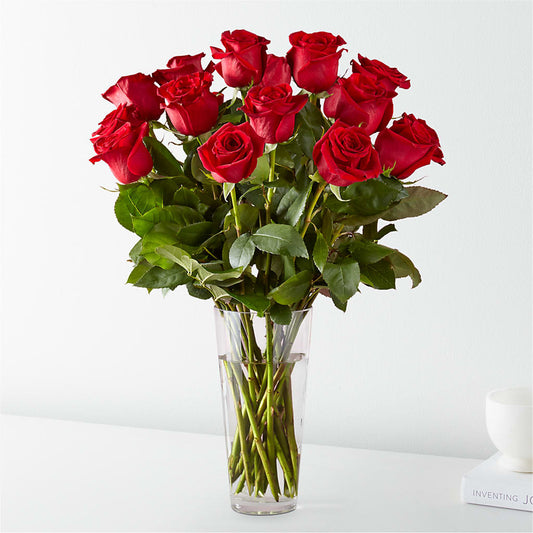 Long Stem Red Rose Bouquet – FLOWERS BY DICK & SON INC, Akron OH