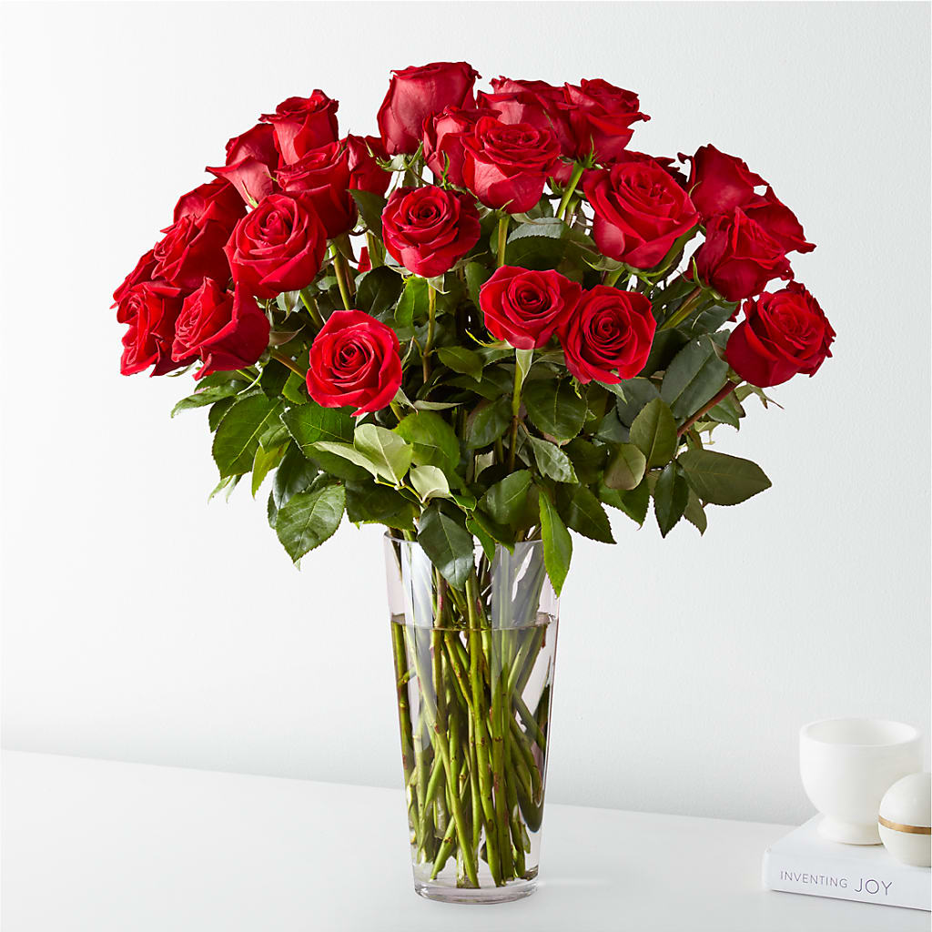 Long Stem Red Rose Bouquet – FLOWERS BY DICK & SON INC, Akron OH