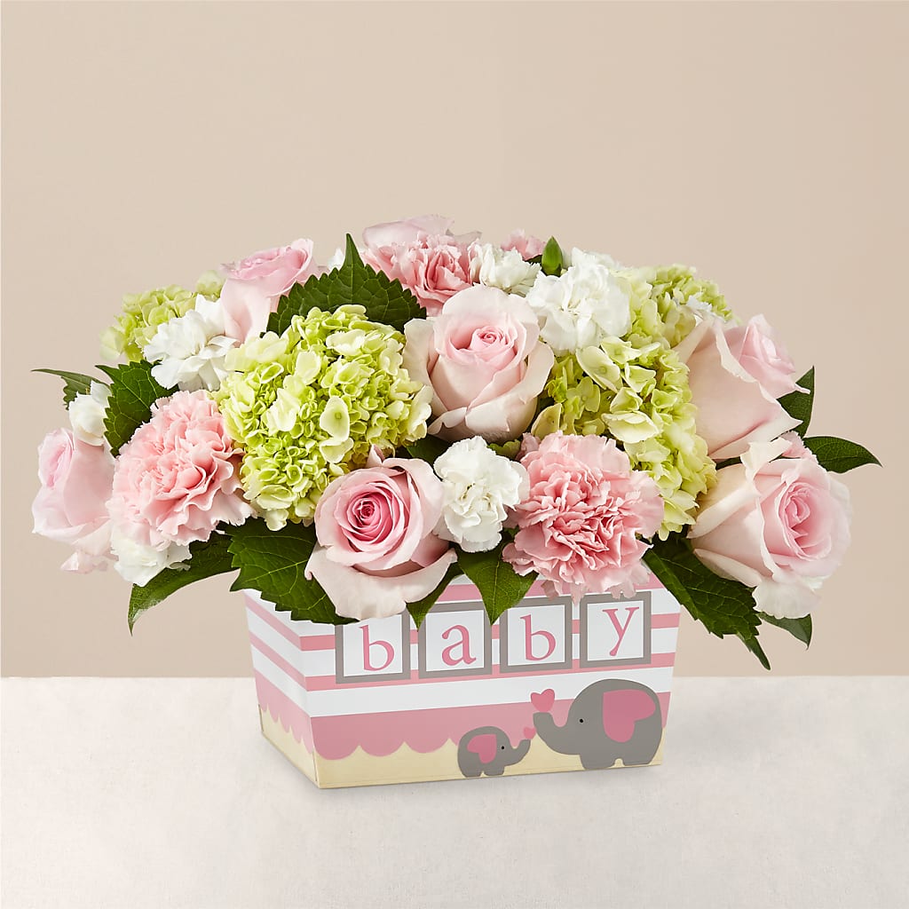 Darling Baby Girl Bouquet – FLOWERS BY DICK & SON INC, Akron OH