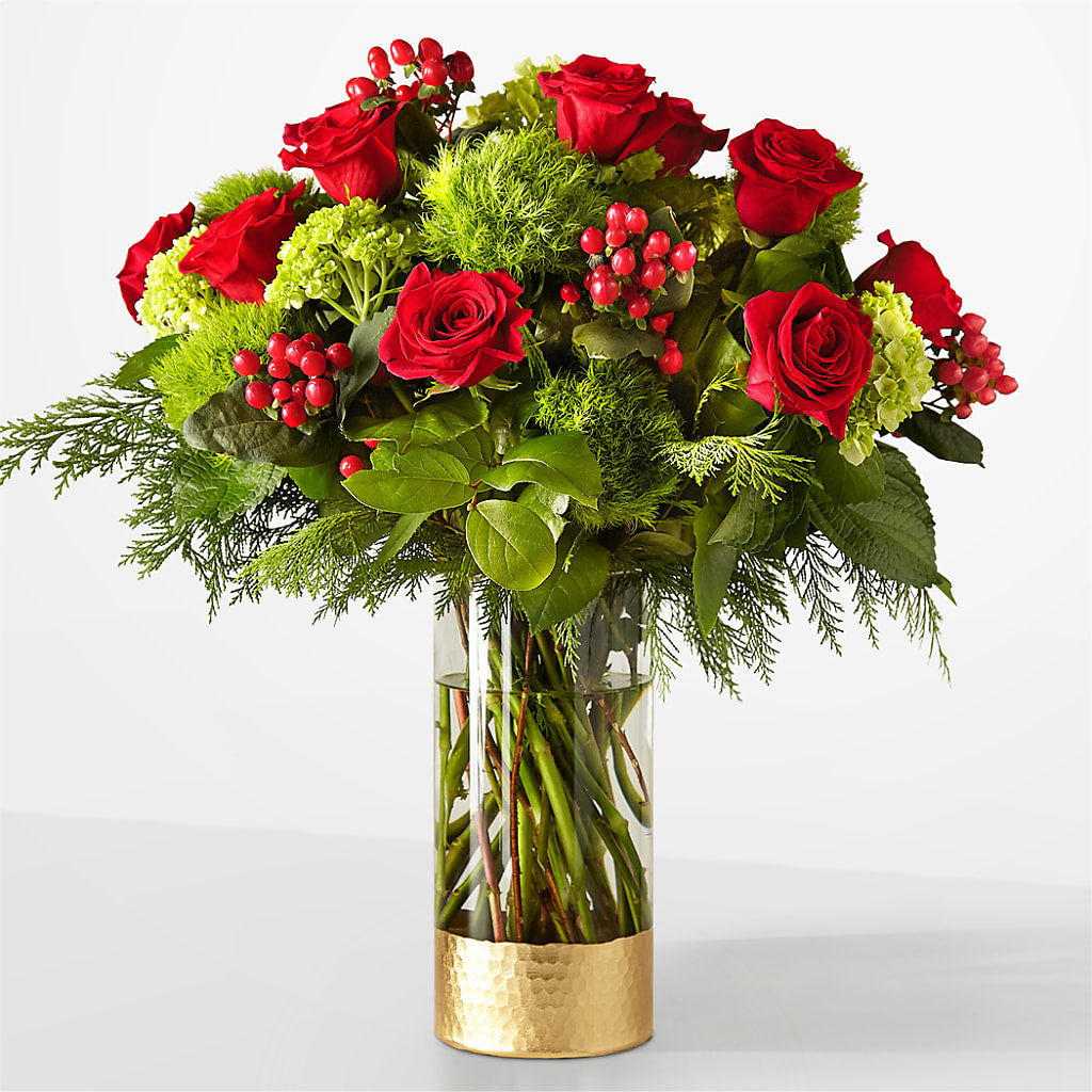 Plaid Throw Bouquet – FLOWERS BY DICK & SON INC, Akron OH