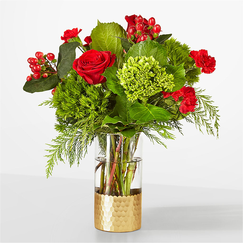 Plaid Throw Bouquet – FLOWERS BY DICK & SON INC, Akron OH