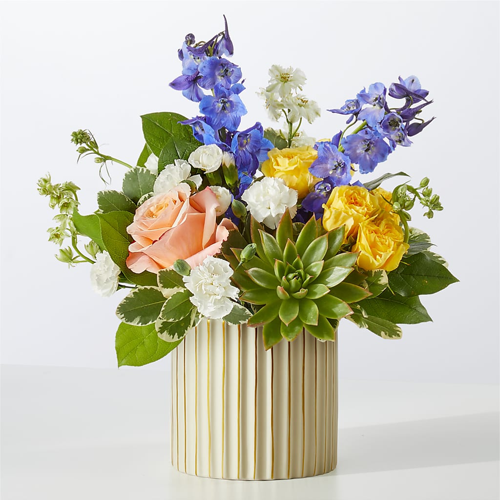 Cobalt Reverie Bouquet – FLOWERS BY DICK & SON INC, Akron OH