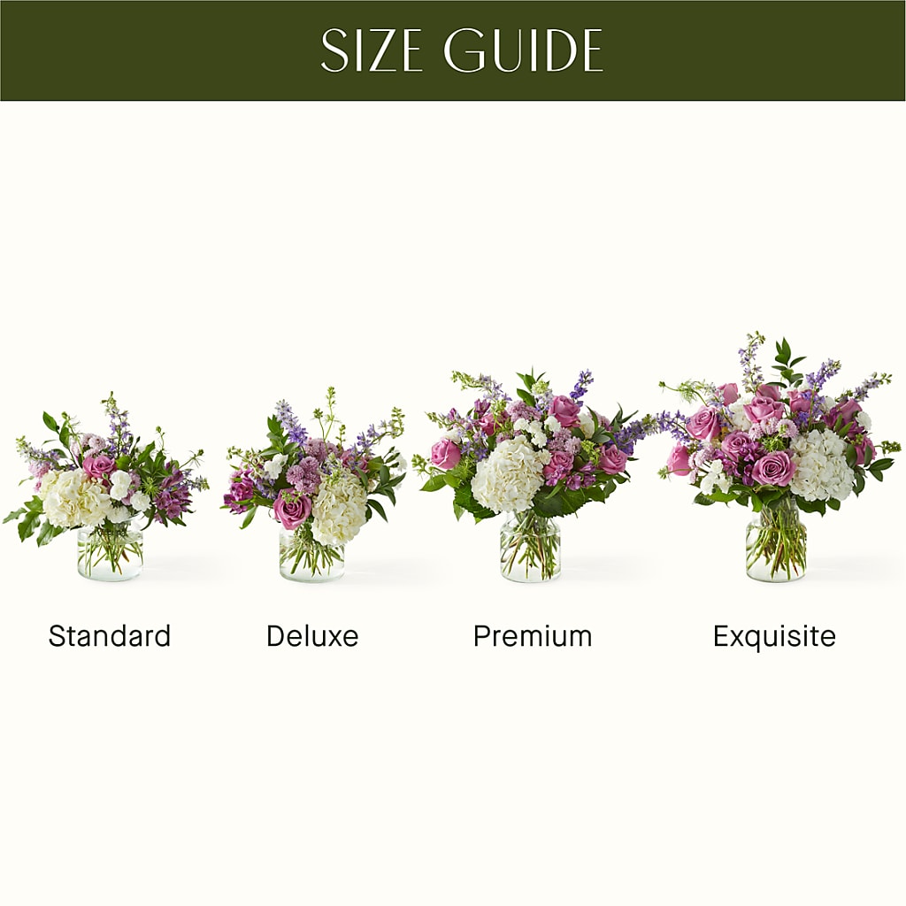Violet Caress Bouquet – FLOWERS BY DICK & SON INC, Akron OH