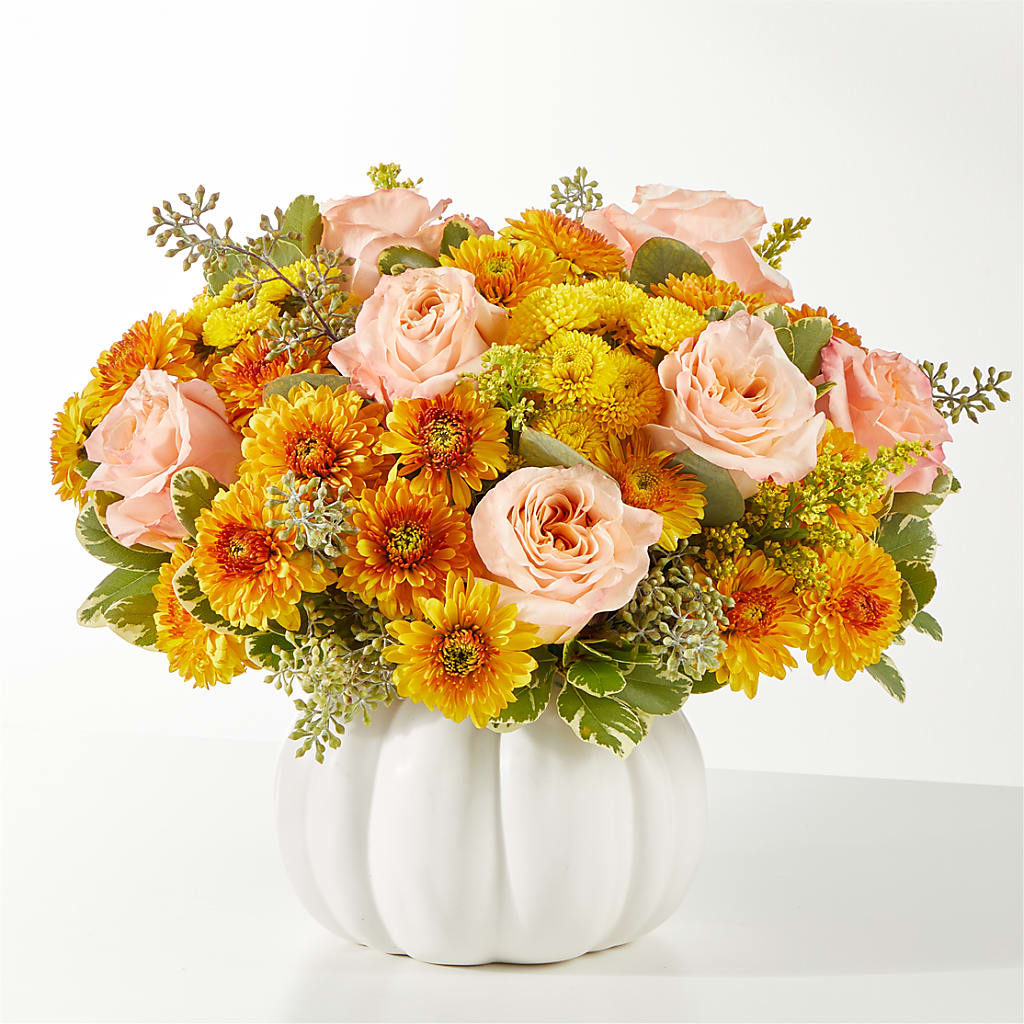 Peachy Pumpkin – FLOWERS BY DICK & SON INC, Akron OH