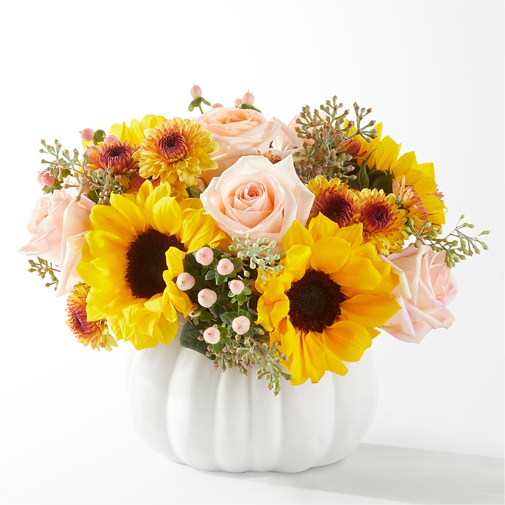 Pumpkin to Talk About Bouquet – FLOWERS BY DICK & SON INC, Akron OH