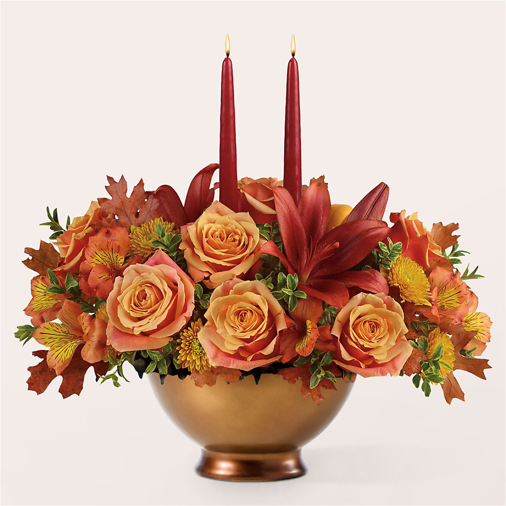 Harvest Table Centerpiece – FLOWERS BY DICK & SON INC, Akron OH