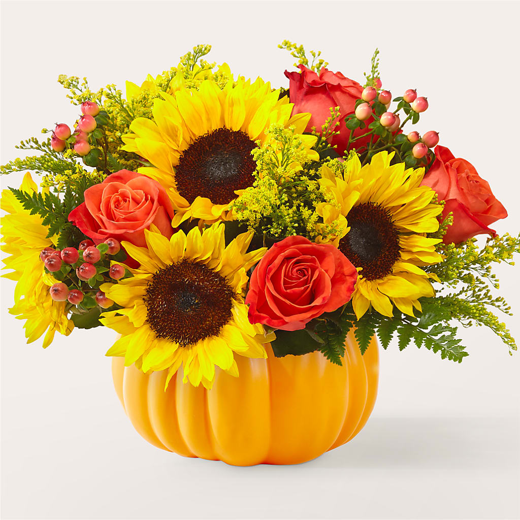 Pick of the Patch Pumpkin Bouquet – FLOWERS BY DICK & SON INC, Akron OH
