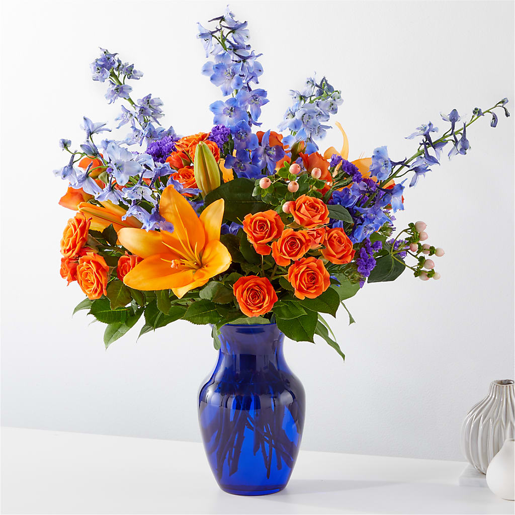 Radiant Citrus Bouquet – FLOWERS BY DICK & SON INC, Akron OH