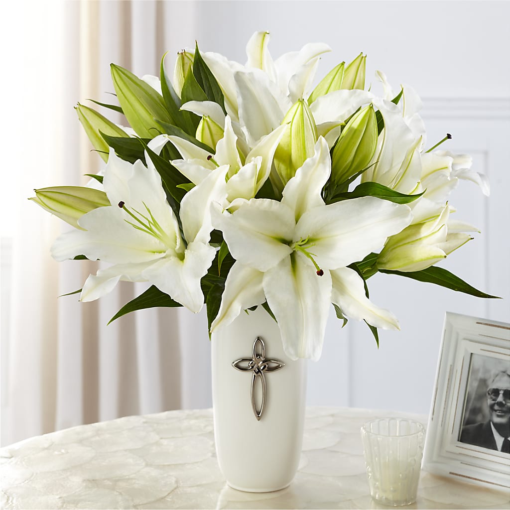 Faithful Blessings Bouquet – FLOWERS BY DICK & SON INC, Akron OH