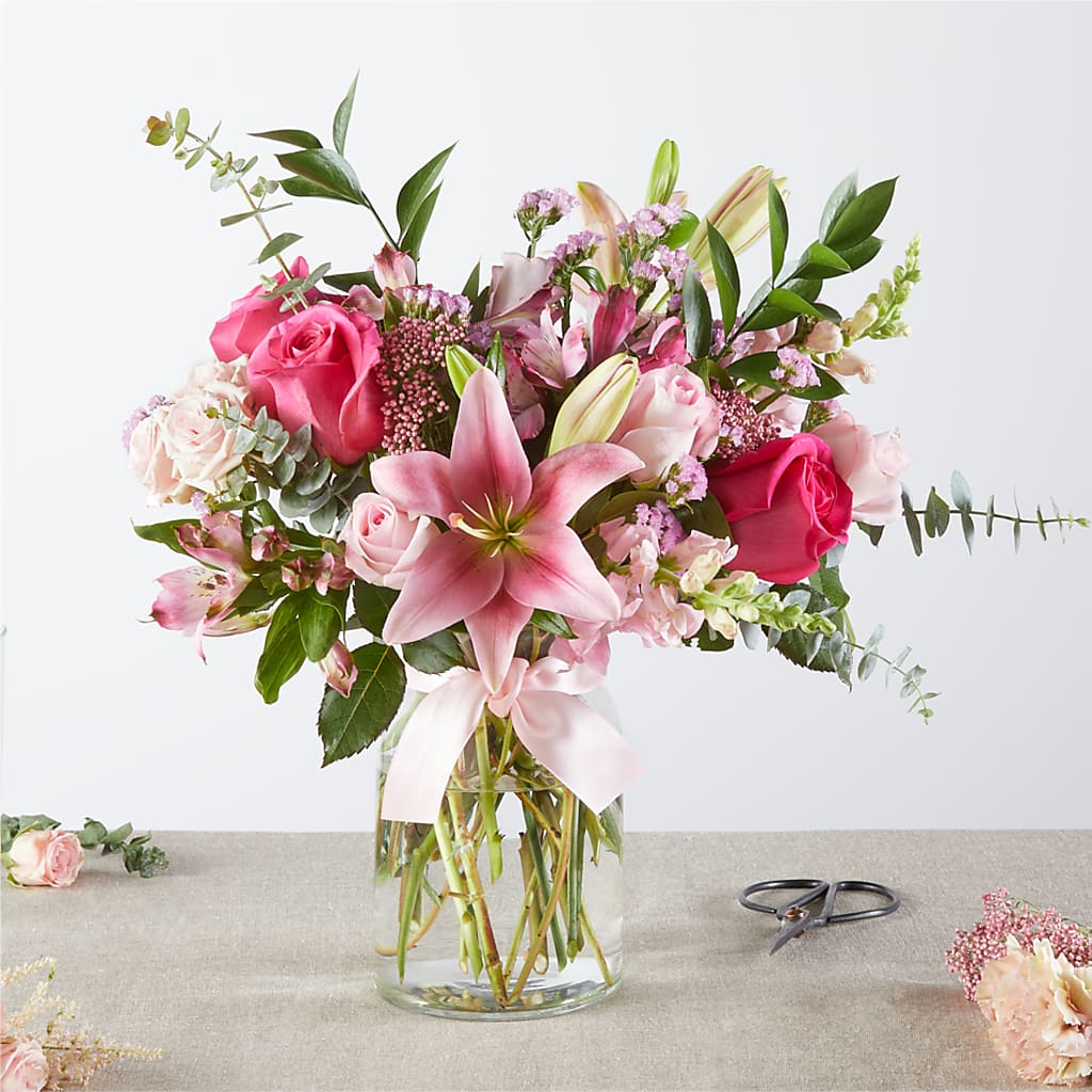 Pink Ribbon - A Florist Original – FLOWERS BY DICK & SON INC, Akron OH