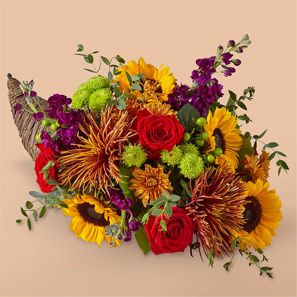 Friendsgiving Cornucopia – FLOWERS BY DICK & SON INC, Akron OH