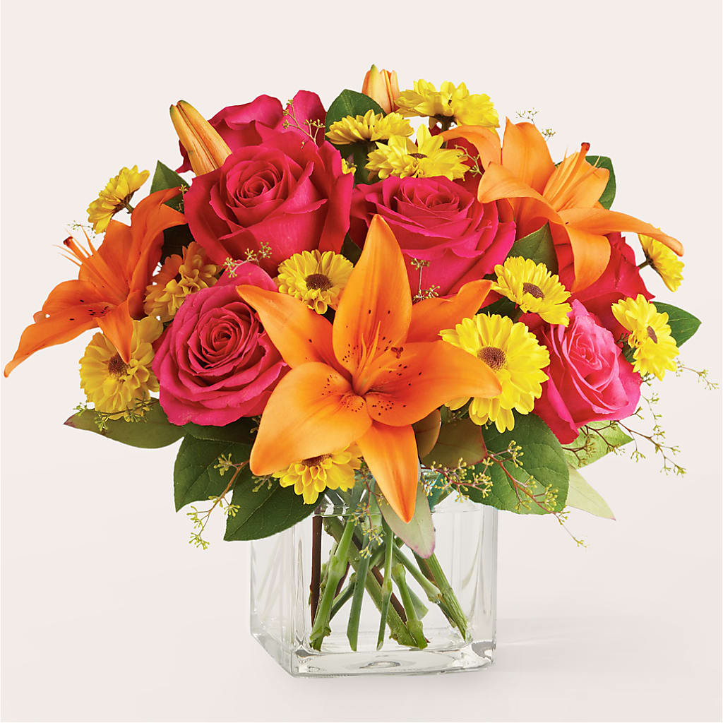 Neon Lights Bouquet – FLOWERS BY DICK & SON INC, Akron OH