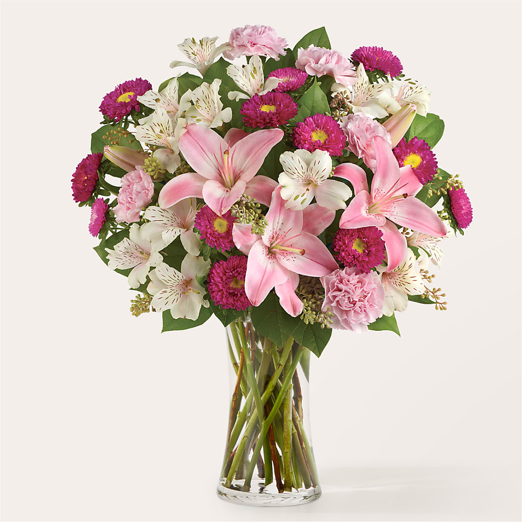 Feeling Fuchsia Bouquet – FLOWERS BY DICK & SON INC, Akron OH