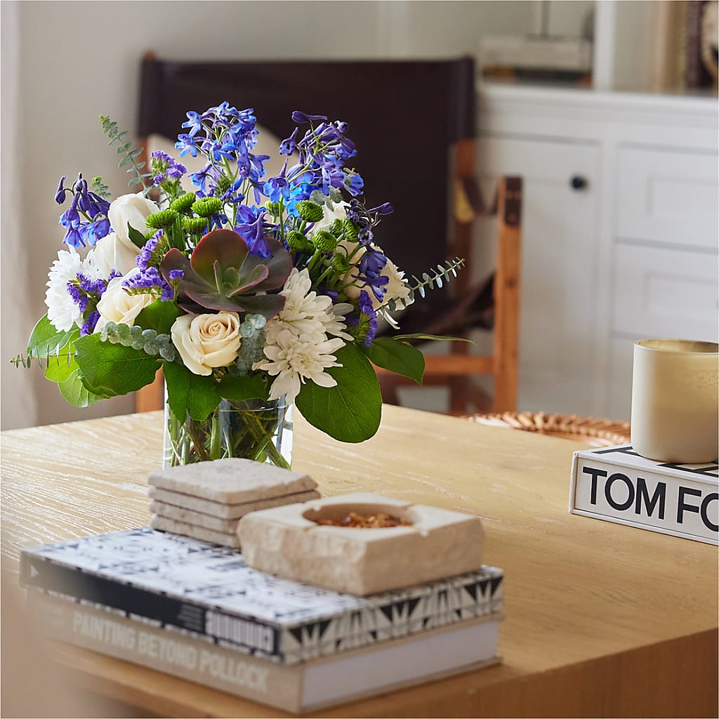 Cerulean Waves Bouquet – FLOWERS BY DICK & SON INC, Akron OH