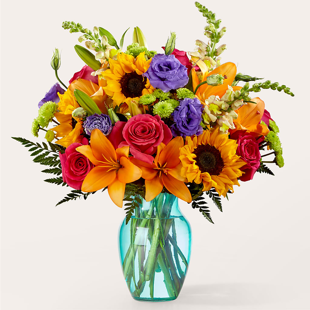 Double Rainbow Bouquet – FLOWERS BY DICK & SON INC, Akron OH