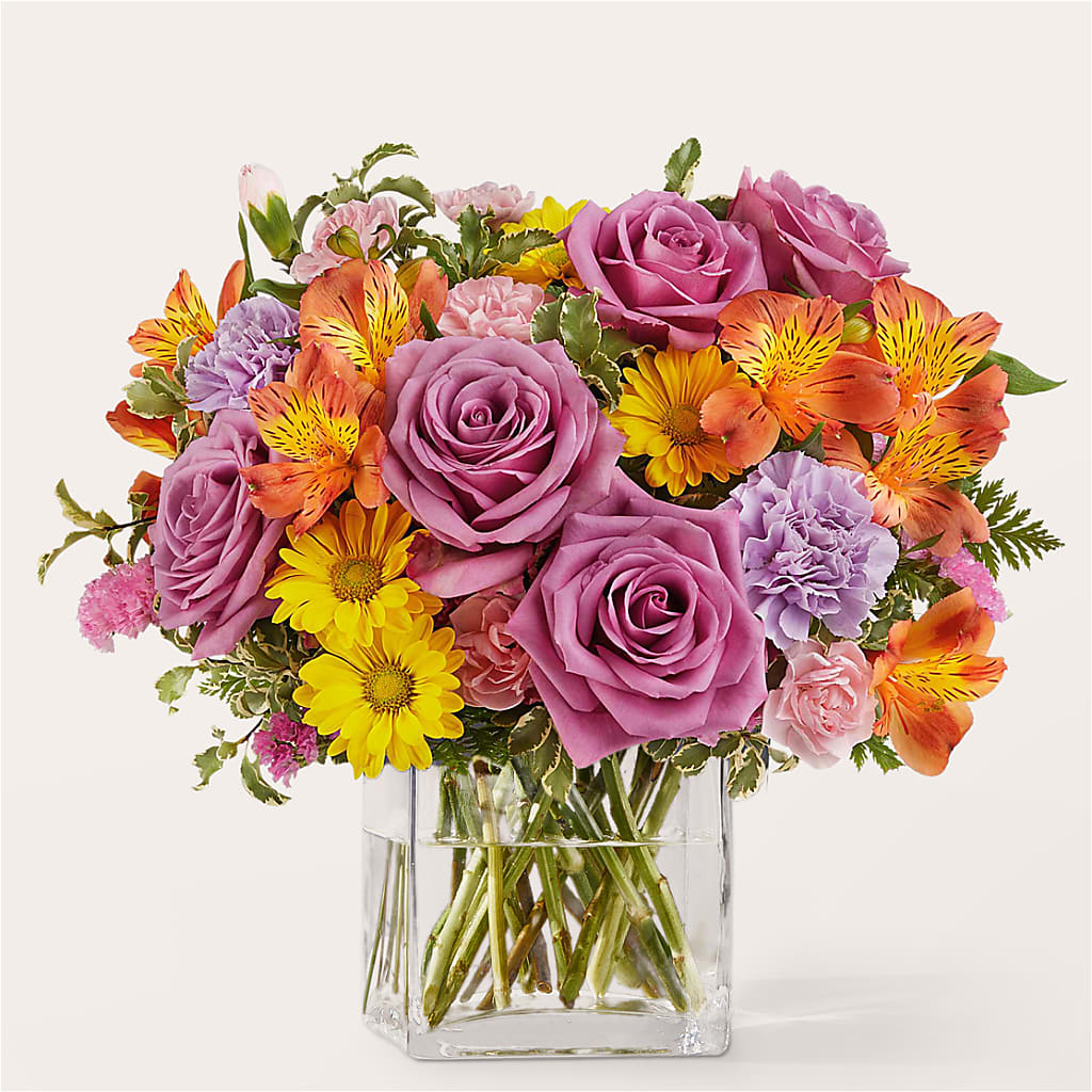 Shades of Happiness Bouquet – FLOWERS BY DICK & SON INC, Akron OH