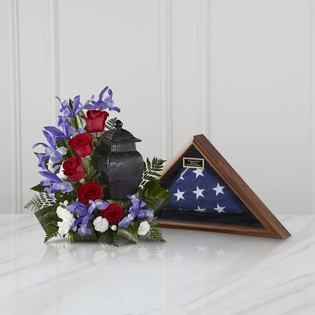 Patriotic Tribute Arrangement – FLOWERS BY DICK & SON INC, Akron OH