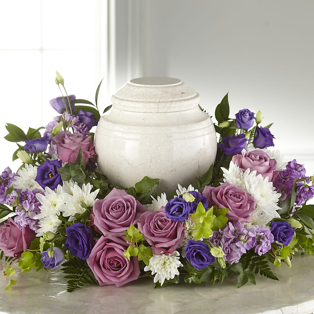 Blooming Sympathy Cremation Adornment – FLOWERS BY DICK & SON INC, Akron OH