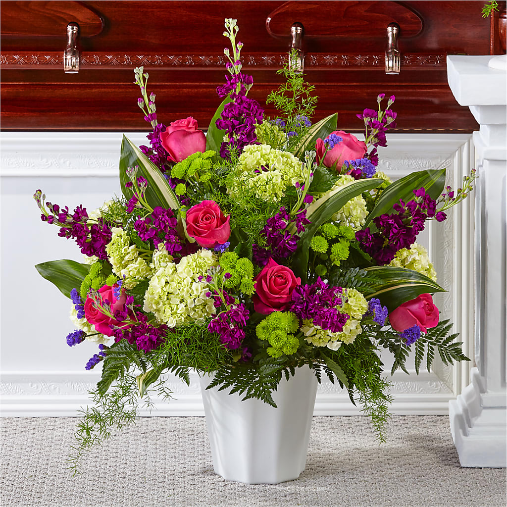 Beautiful Horizons Floor Basket – FLOWERS BY DICK & SON INC, Akron OH