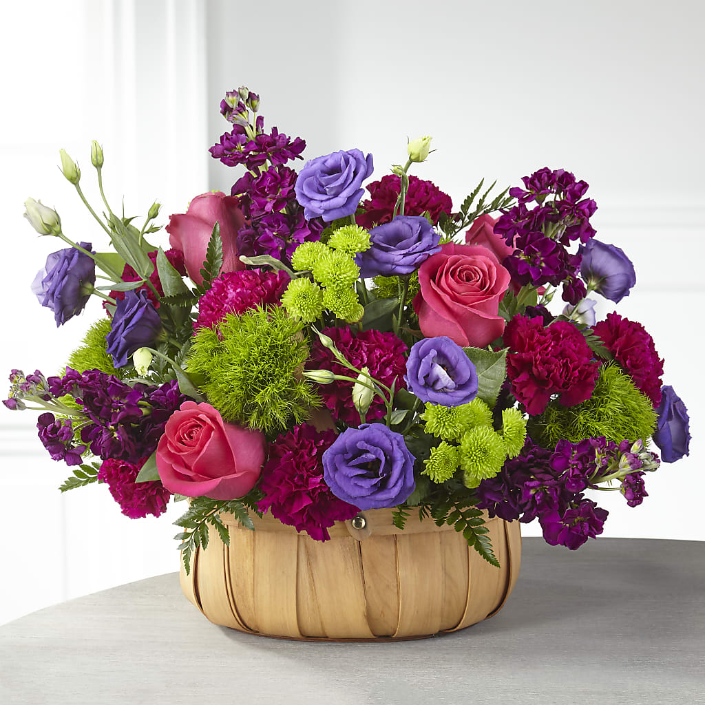 Serene Sanctuary Basket – FLOWERS BY DICK & SON INC, Akron OH