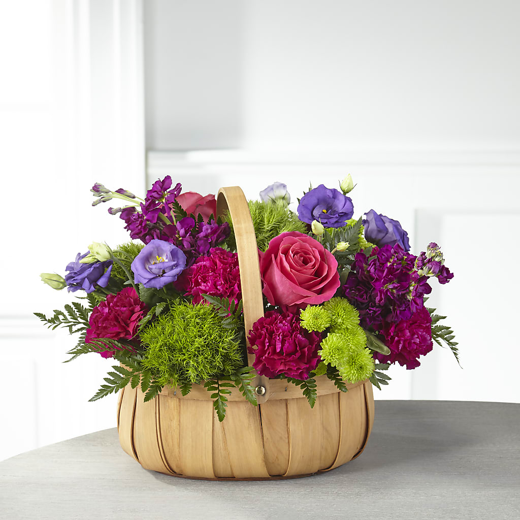 Serene Sanctuary Basket – FLOWERS BY DICK & SON INC, Akron OH