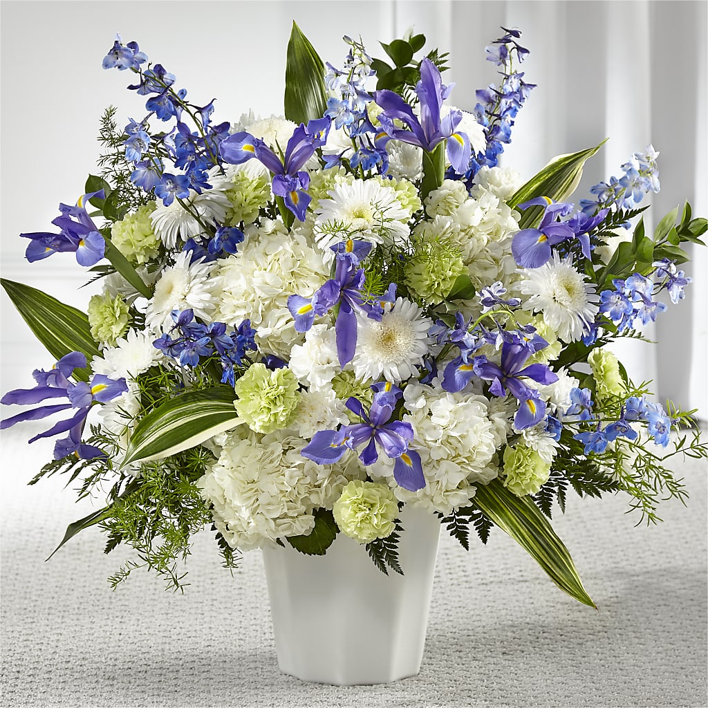 Soft Serenity Floor Basket – FLOWERS BY DICK & SON INC, Akron OH