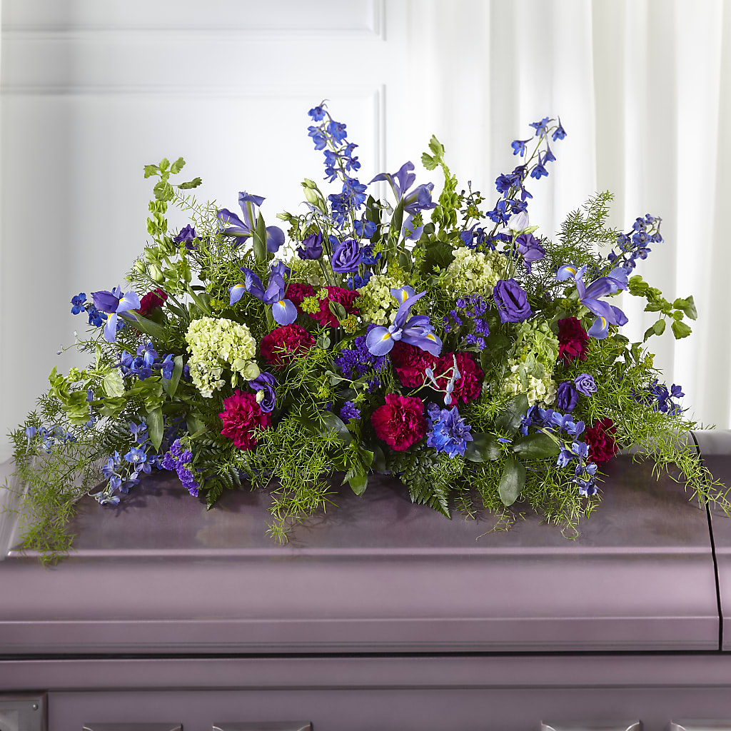 Always Treasured Casket Spray – FLOWERS BY DICK & SON INC, Akron OH
