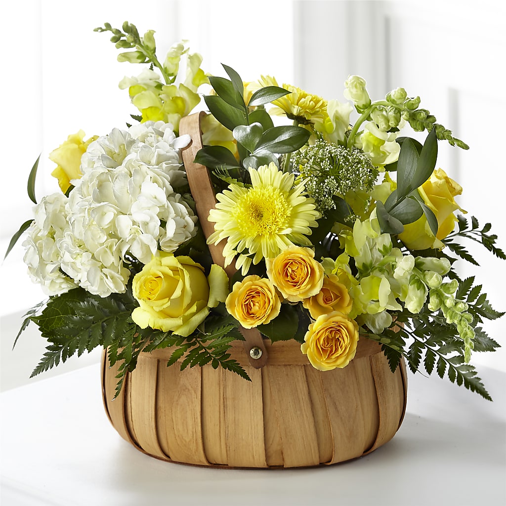 Rustic Remembrance Basket – FLOWERS BY DICK & SON INC, Akron OH