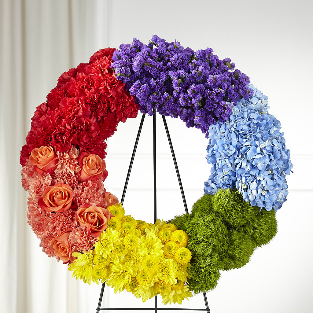 Circle of Love Wreath – FLOWERS BY DICK & SON INC, Akron OH