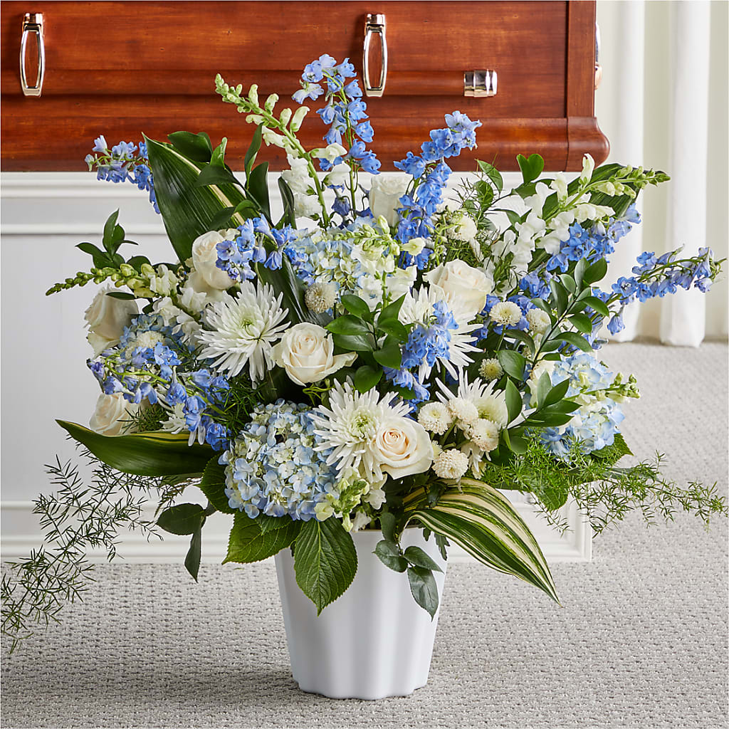 Everlasting Memories Floor Basket – FLOWERS BY DICK & SON INC, Akron OH
