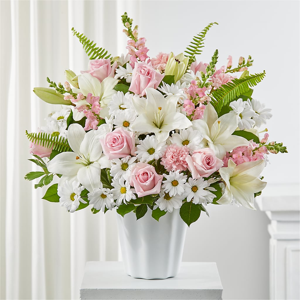 Soft Touch Tabletop Basket – FLOWERS BY DICK & SON INC, Akron OH