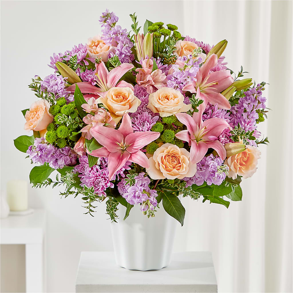 Supportive Embrace Tabletop Basket – FLOWERS BY DICK & SON INC, Akron OH