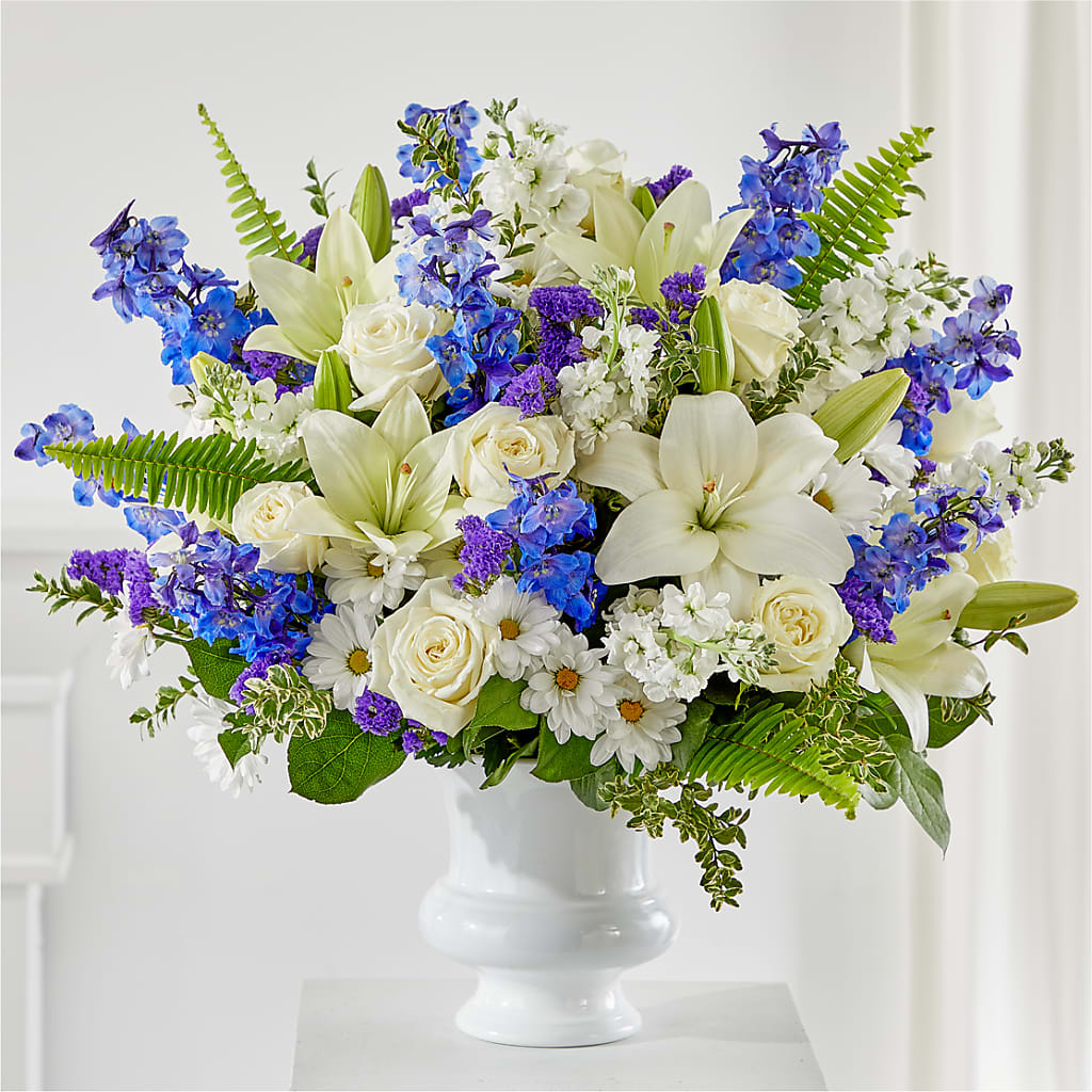 Expressions of Hope Urn Arrangement – FLOWERS BY DICK & SON INC, Akron OH