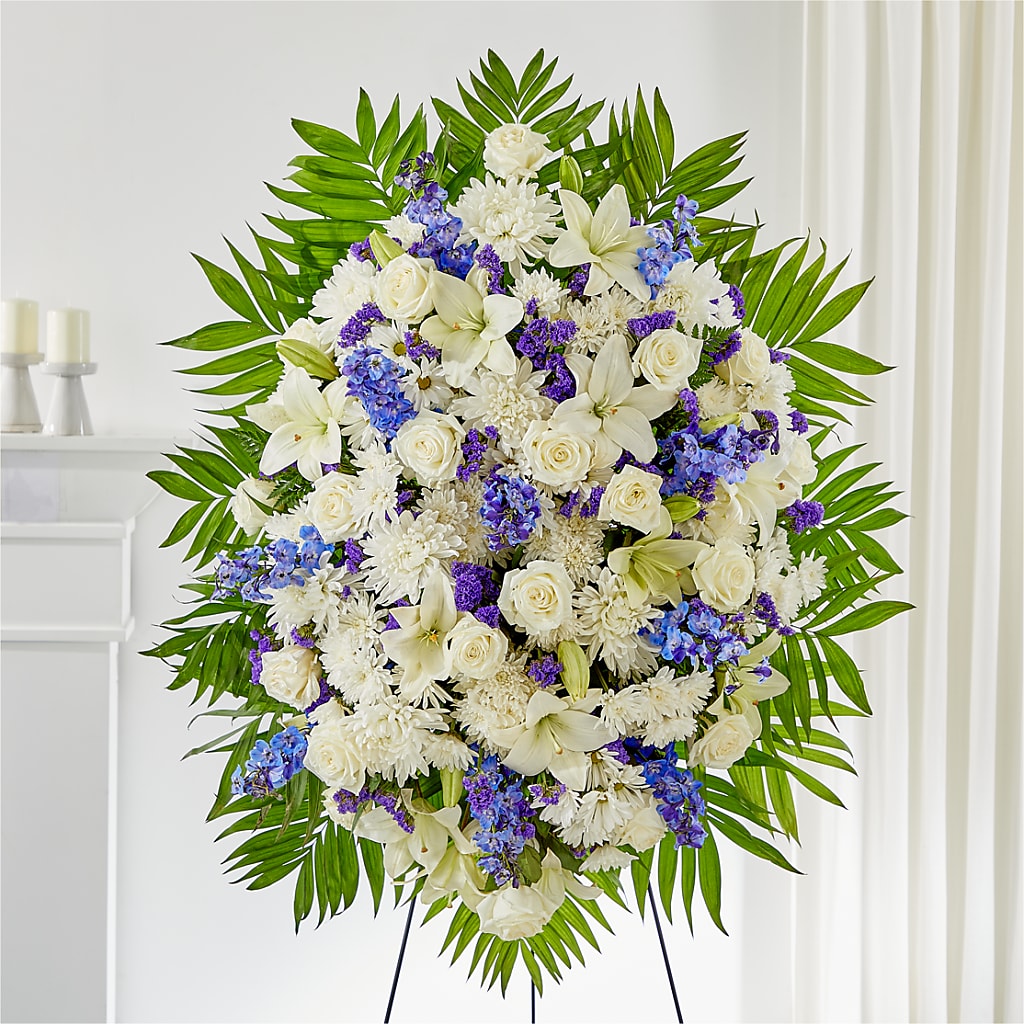 At Rest Standing Spray – FLOWERS BY DICK & SON INC, Akron OH