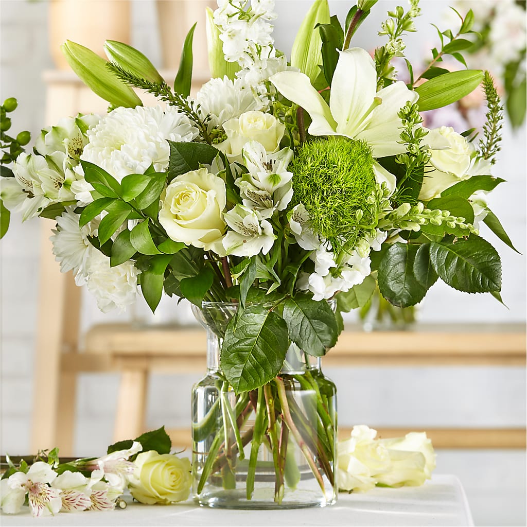 Classic Ivory – A Florist Original – FLOWERS BY DICK & SON INC, Akron OH