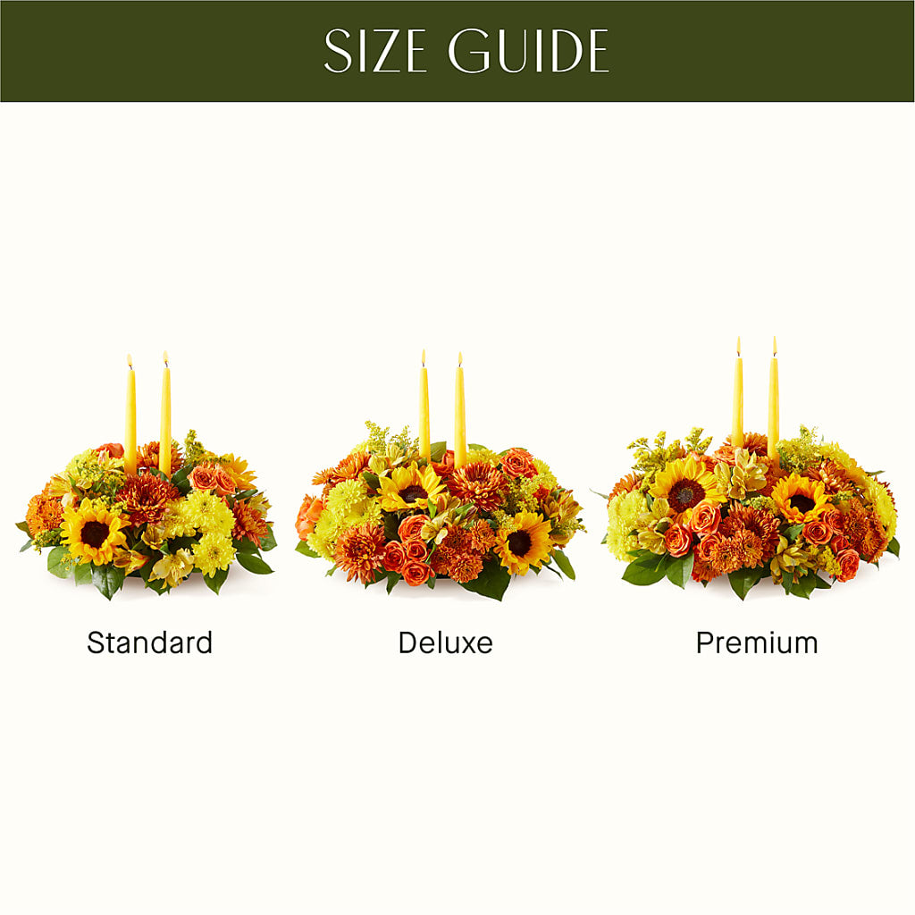 Autumn Harmony Centerpiece – FLOWERS BY DICK & SON INC, Akron OH