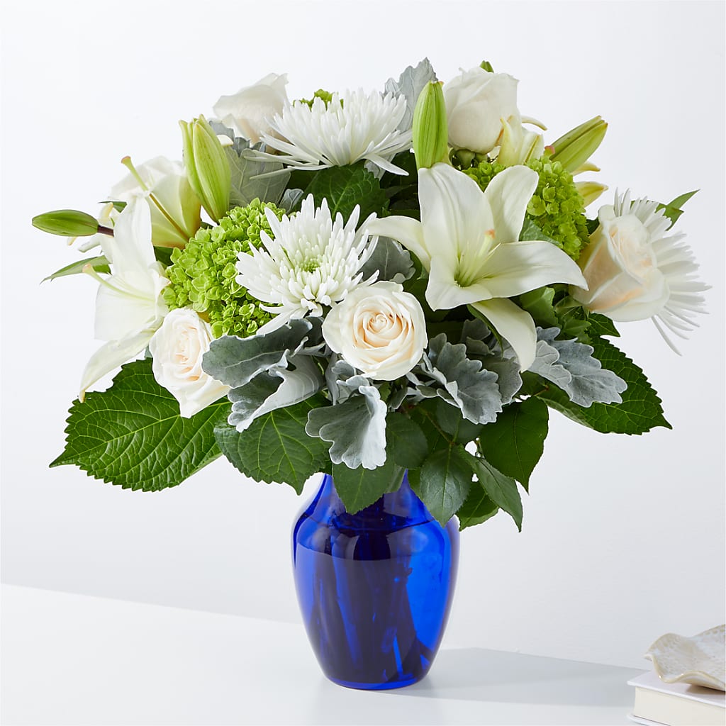 Snowy Dreams Bouquet – FLOWERS BY DICK & SON INC, Akron OH