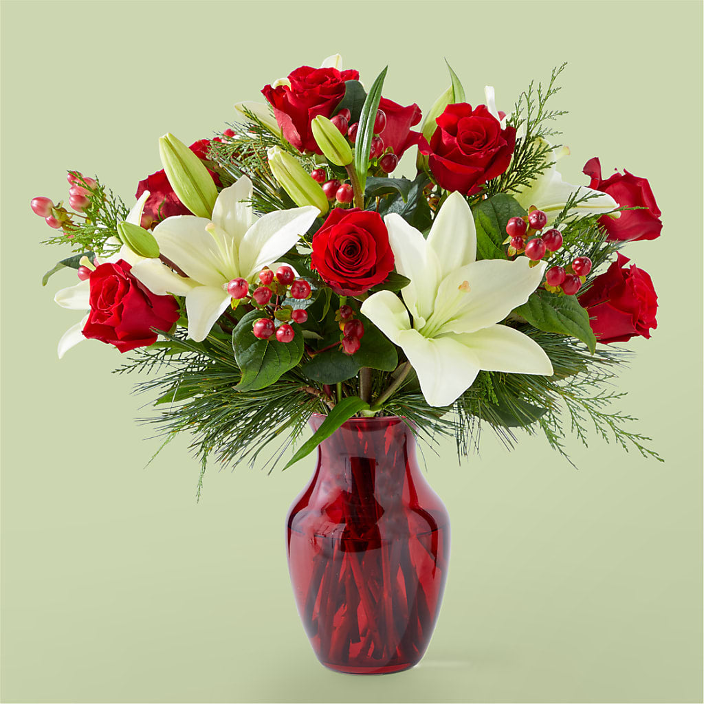 Evergreen Delight Bouquet – FLOWERS BY DICK & SON INC, Akron OH