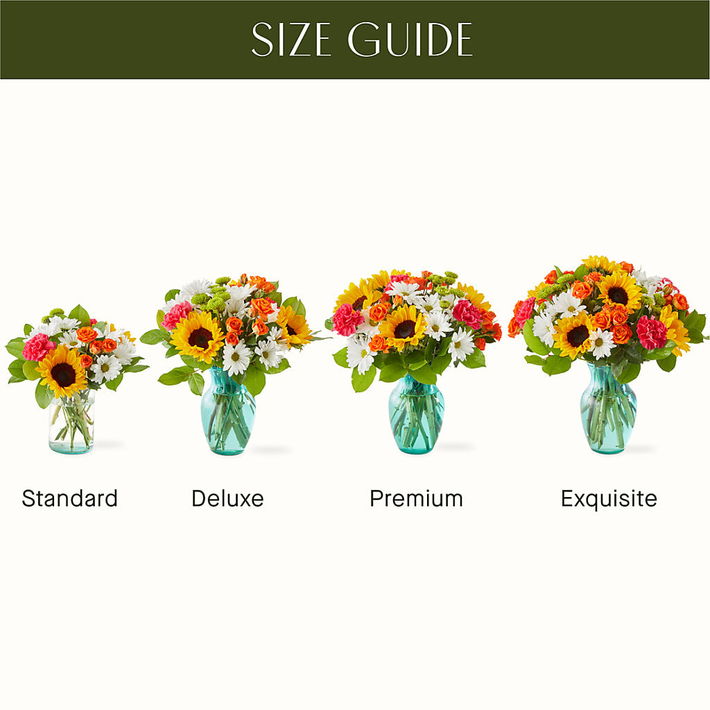 Sun-drenched Blooms Bouquet – FLOWERS BY DICK & SON INC, Akron OH