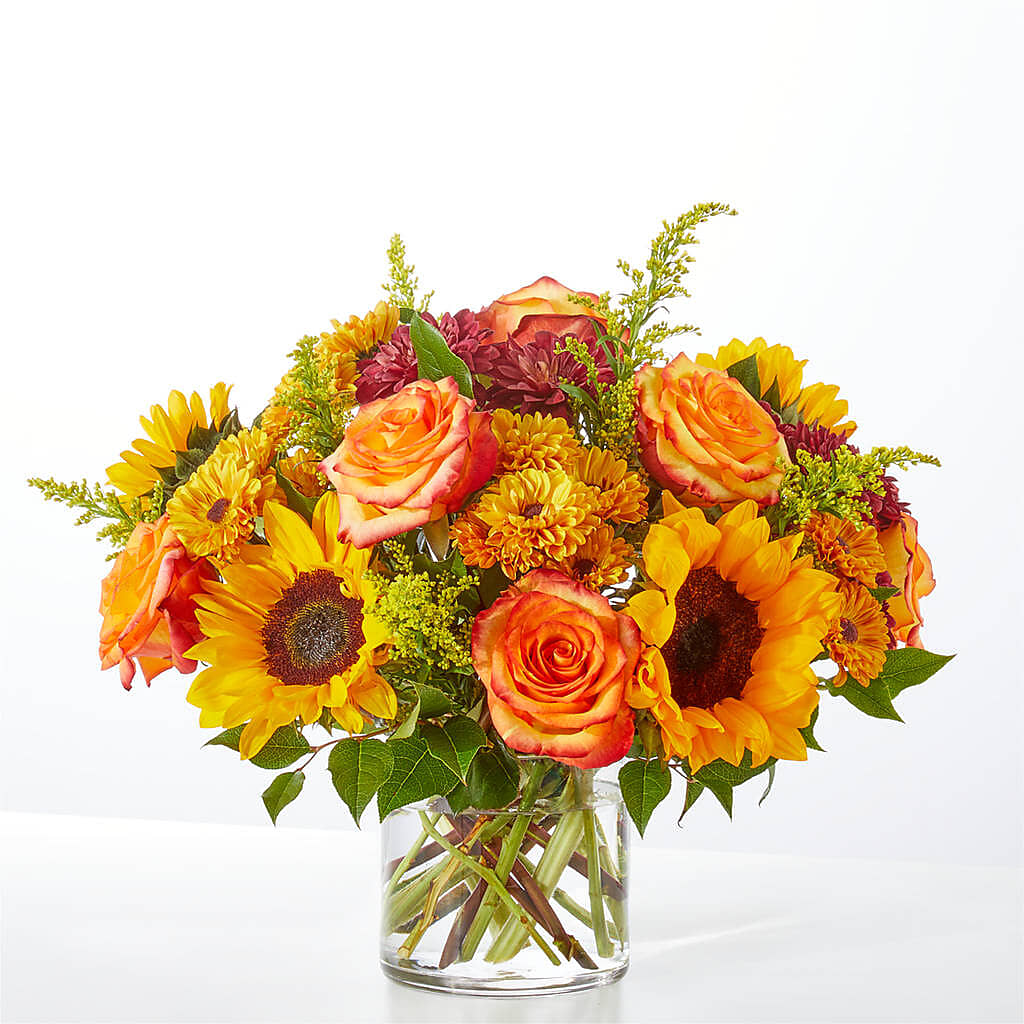 Flannel Scarf Bouquet – FLOWERS BY DICK & SON INC, Akron OH