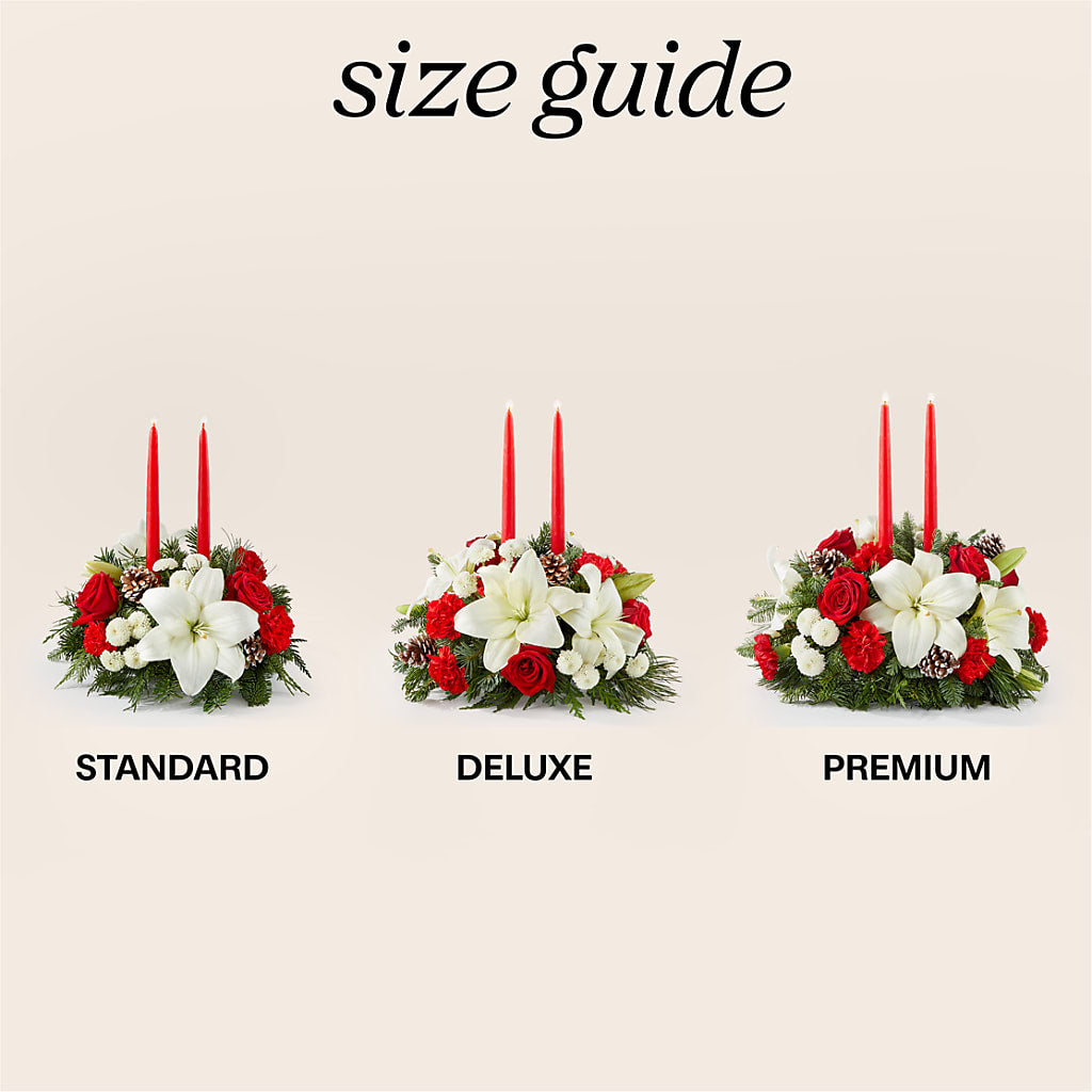 Seasonal Festivities Centerpiece – FLOWERS BY DICK & SON INC, Akron OH