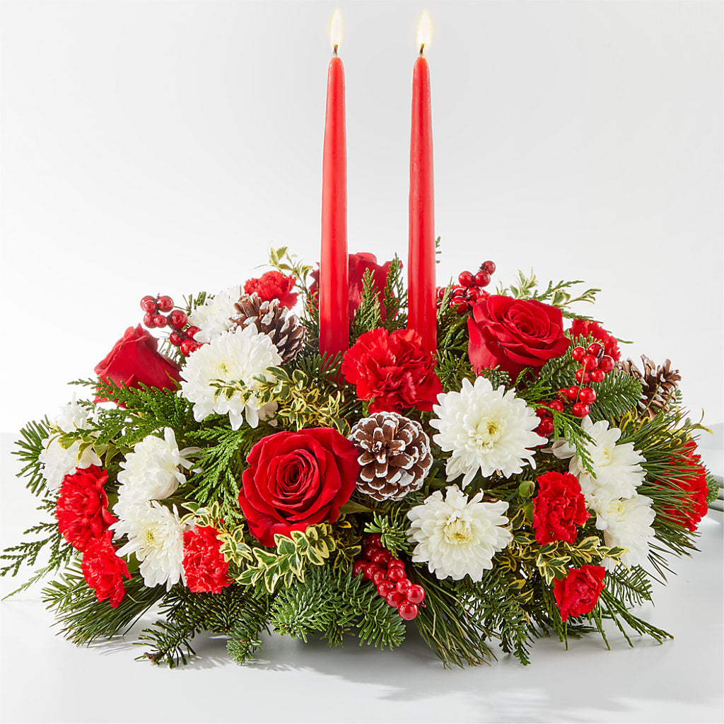Holiday Soiree Centerpiece – FLOWERS BY DICK & SON INC, Akron OH