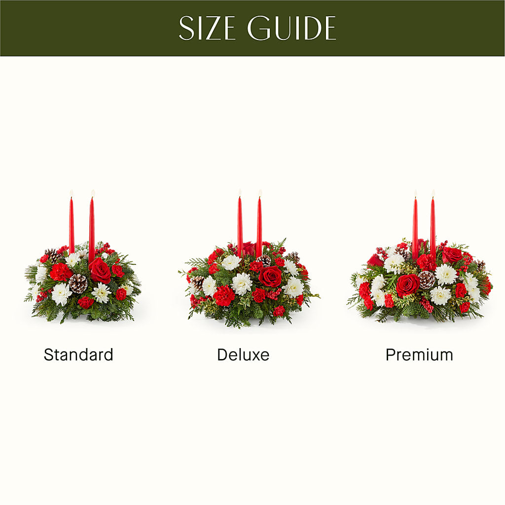 Holiday Soiree Centerpiece – FLOWERS BY DICK & SON INC, Akron OH