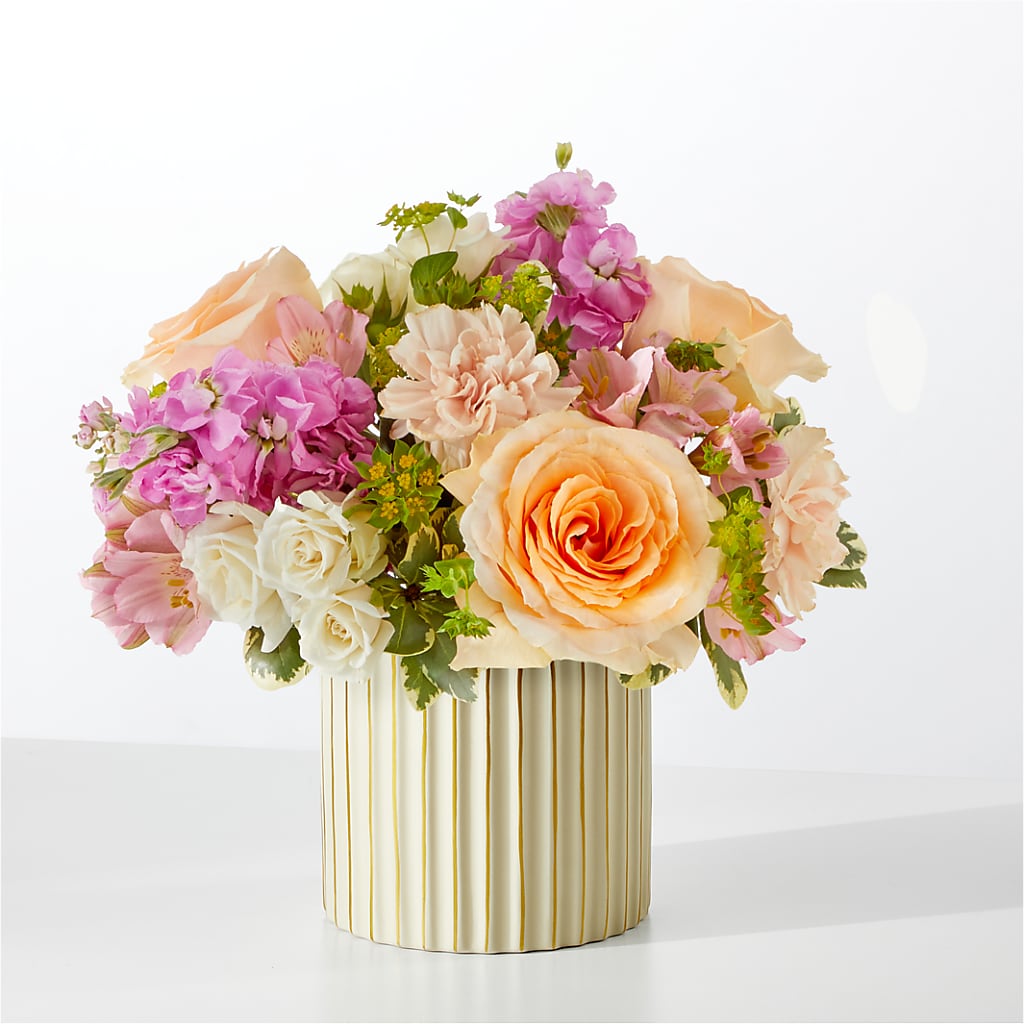 Paradise Bouquet with Ivory Vase – FLOWERS BY DICK & SON INC, Akron OH