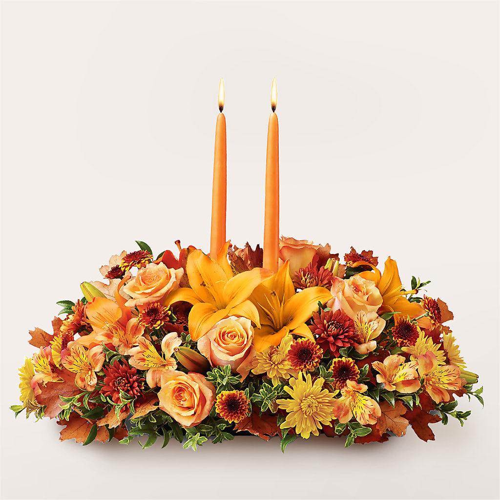 Traditions Centerpiece – FLOWERS BY DICK & SON INC, Akron OH
