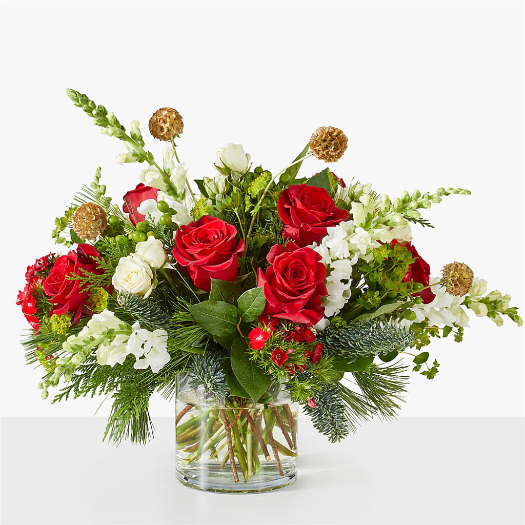 Deck the Halls Bouquet – FLOWERS BY DICK & SON INC, Akron OH
