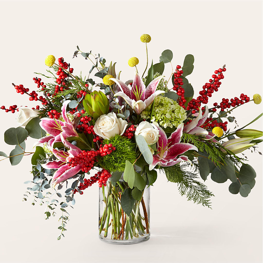 Berry & Bright Bouquet – FLOWERS BY DICK & SON INC, Akron OH