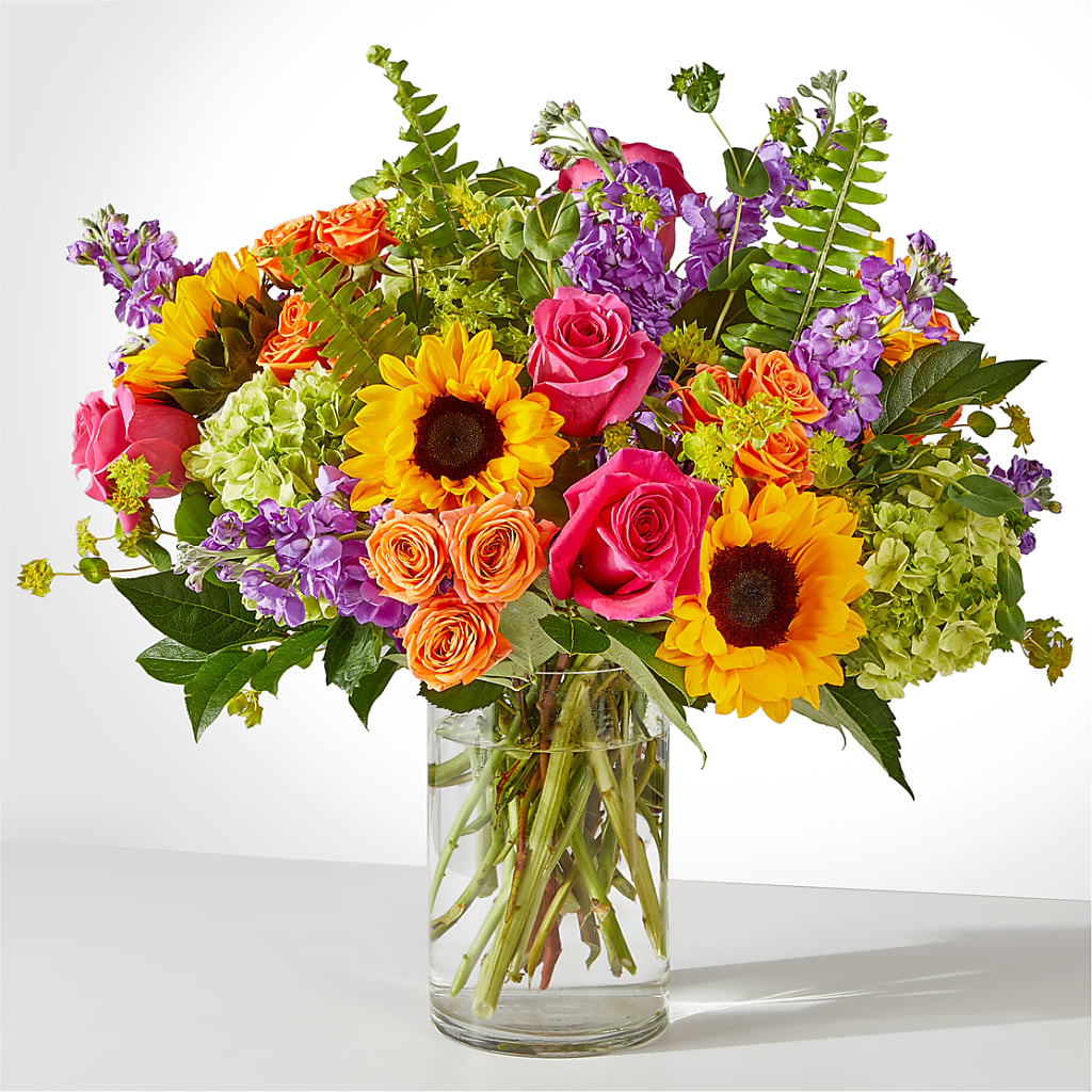 Vibrant Greetings Bouquet – FLOWERS BY DICK & SON INC, Akron OH