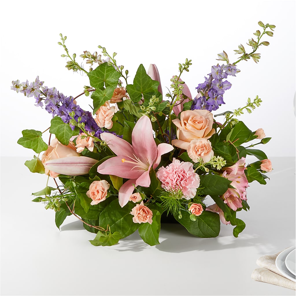 Blossom Time Centerpiece – FLOWERS BY DICK & SON INC, Akron OH
